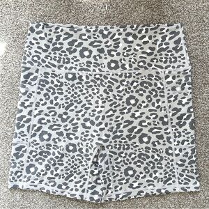 Aerie Offline Goals Pocket Leopard Bike Short XXL